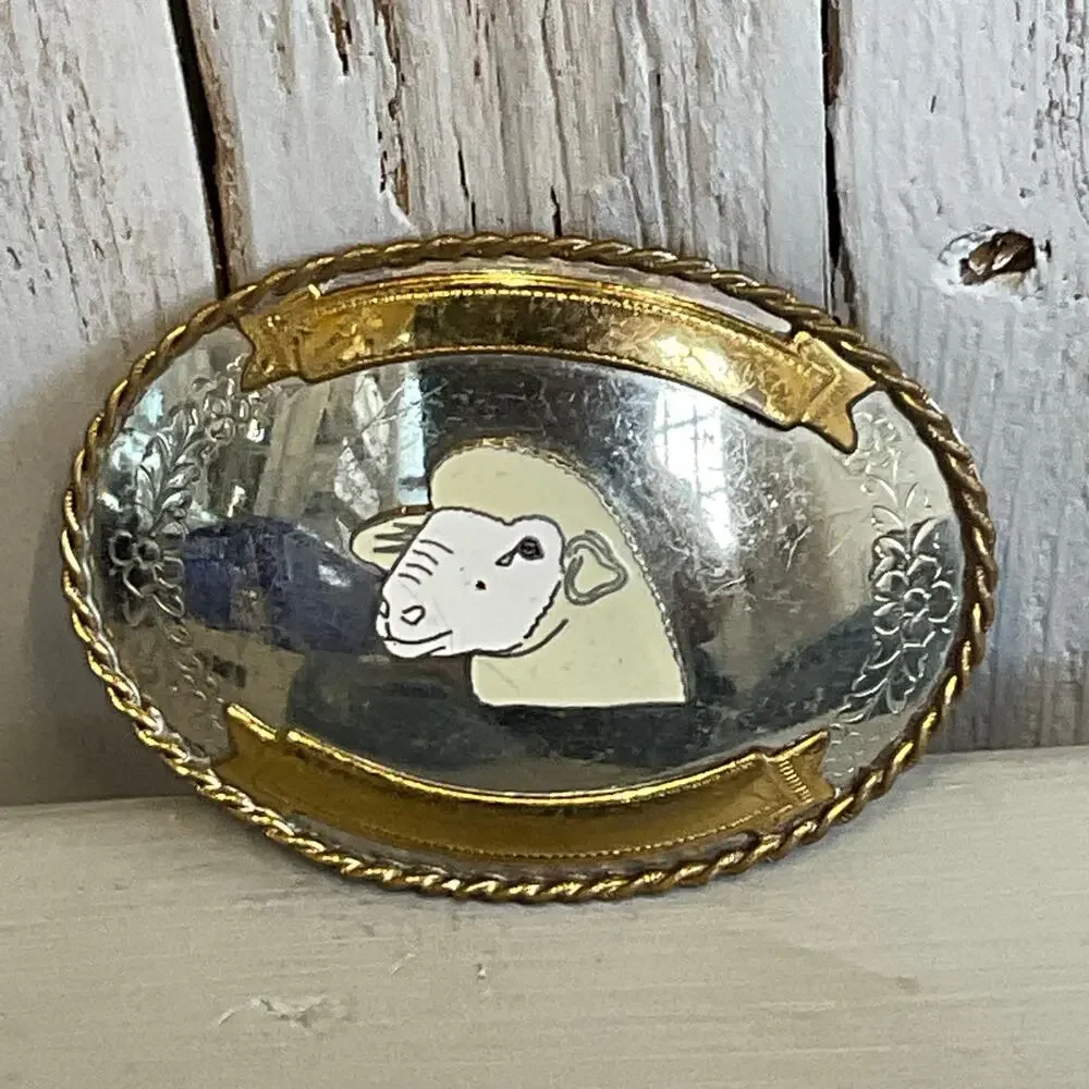 Vintage sheep belt